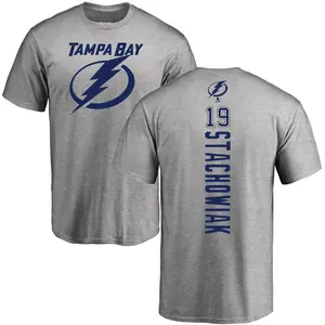 Men's Wojciech Stachowiak Tampa Bay Lightning Backer T-Shirt - Ash