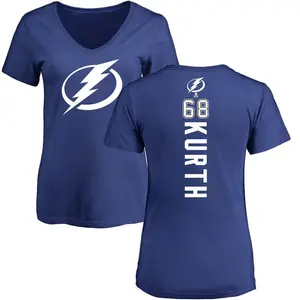 Women's Connor Kurth Tampa Bay Lightning Backer T-Shirt - Blue