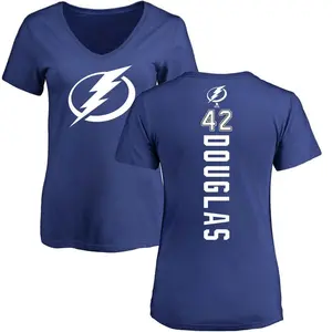 Women's Curtis Douglas Tampa Bay Lightning Backer T-Shirt - Blue