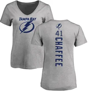 Women's Mitchell Chaffee Tampa Bay Lightning Backer T-Shirt - Ash