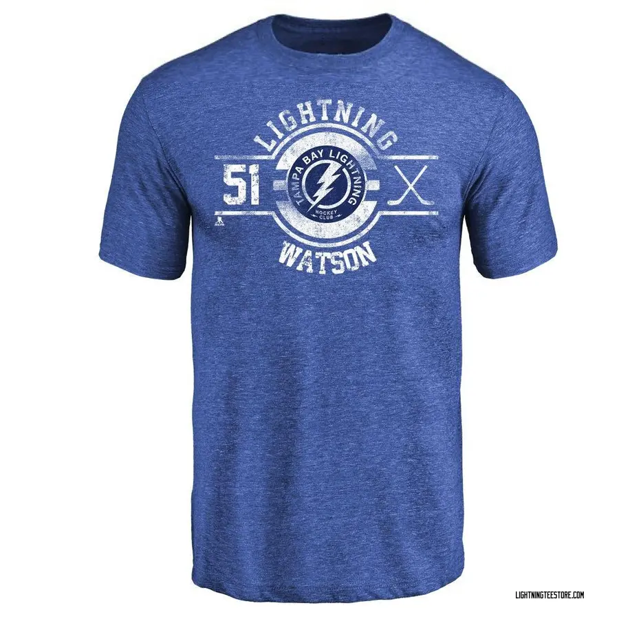 Youth Austin Watson Tampa Bay Lightning Insignia Tri-Blend T-Shirt - Royal