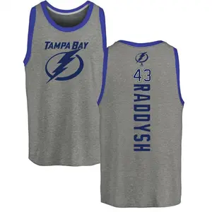 Youth Darren Raddysh Tampa Bay Lightning Backer Tri-Blend Tank Top - Ash