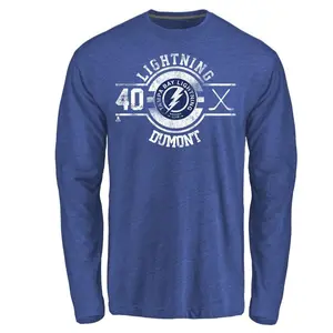 Youth Gabriel Dumont Tampa Bay Lightning Insignia Tri-Blend Long Sleeve T-Shirt - Royal