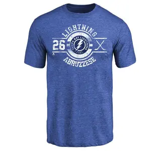 Youth Nick Abruzzese Tampa Bay Lightning Insignia Tri-Blend T-Shirt - Royal
