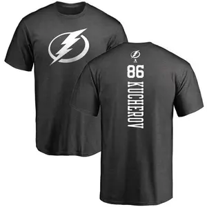 Youth Nikita Kucherov Tampa Bay Lightning One Color Backer T-Shirt - Charcoal