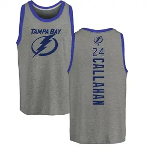 Youth Ryan Callahan Tampa Bay Lightning Backer Tri-Blend Tank Top - Ash