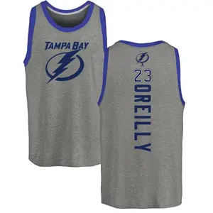 Youth Sam O'Reilly Tampa Bay Lightning Backer Tri-Blend Tank Top - Ash